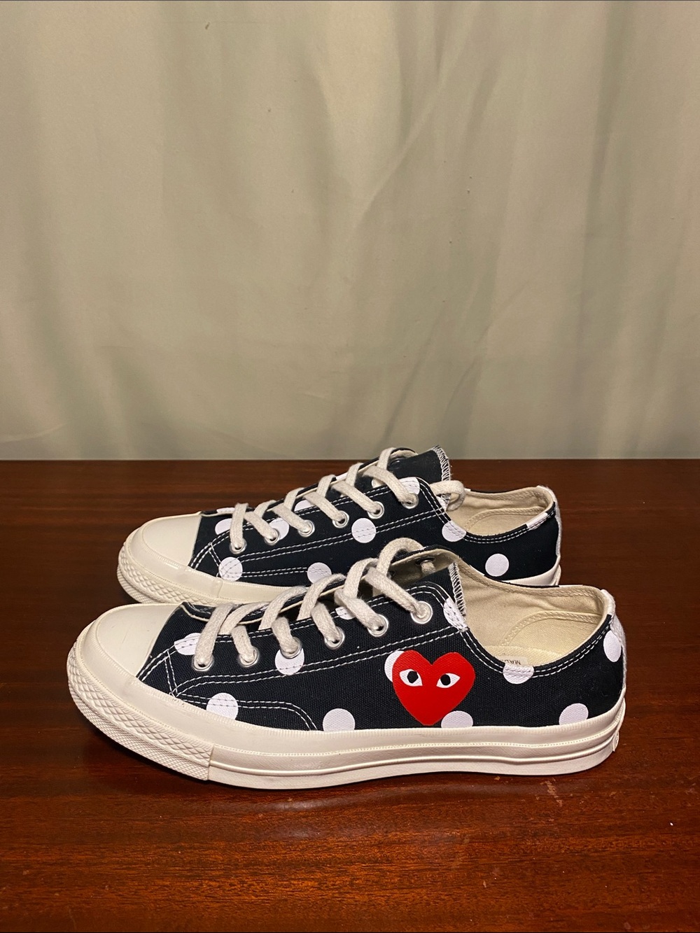 Converse Comme Des Garçons Play X Chuck Taylor All Star 70 ‘Polka Dot’ M 8/ W 10